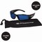 Smith & Wesson Safety Glasses, Mirror, Blue Mirror Lens, Black Frame, 12 PK 21307 - alternate 4